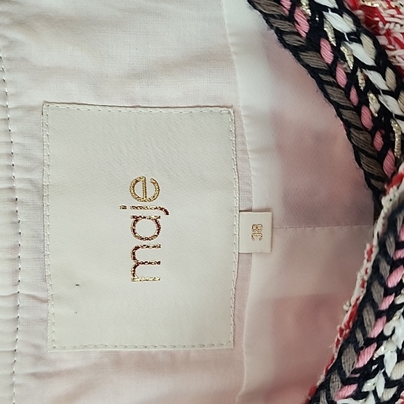 Maje Tweed Jacket with Belt Size M - Picture 3 of 12